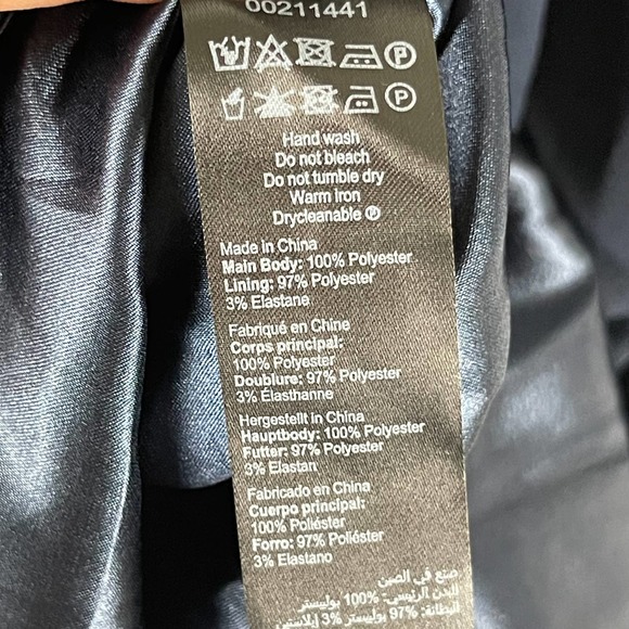 City Chic Womens Large 20 Maxi Entwine Dress Navy Blue Cocktail Dress NWT - Picture 12 of 12